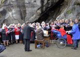2013 Lourdes Pilgrimage - SATURDAY TRI MASS GROTTO (15/140)